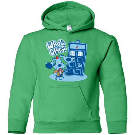 Sweatshirts Irish Green / YS Who's Clues Youth Hoodie