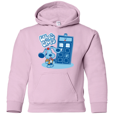 Sweatshirts Light Pink / YS Who's Clues Youth Hoodie