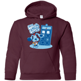 Sweatshirts Maroon / YS Who's Clues Youth Hoodie