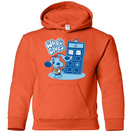 Sweatshirts Orange / YS Who's Clues Youth Hoodie