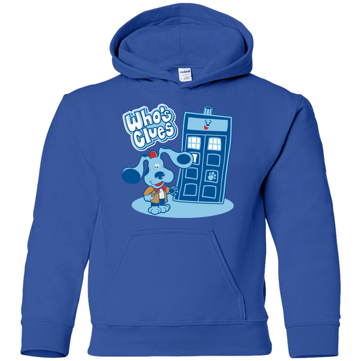 Sweatshirts Royal / YS Who's Clues Youth Hoodie