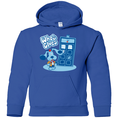 Sweatshirts Royal / YS Who's Clues Youth Hoodie