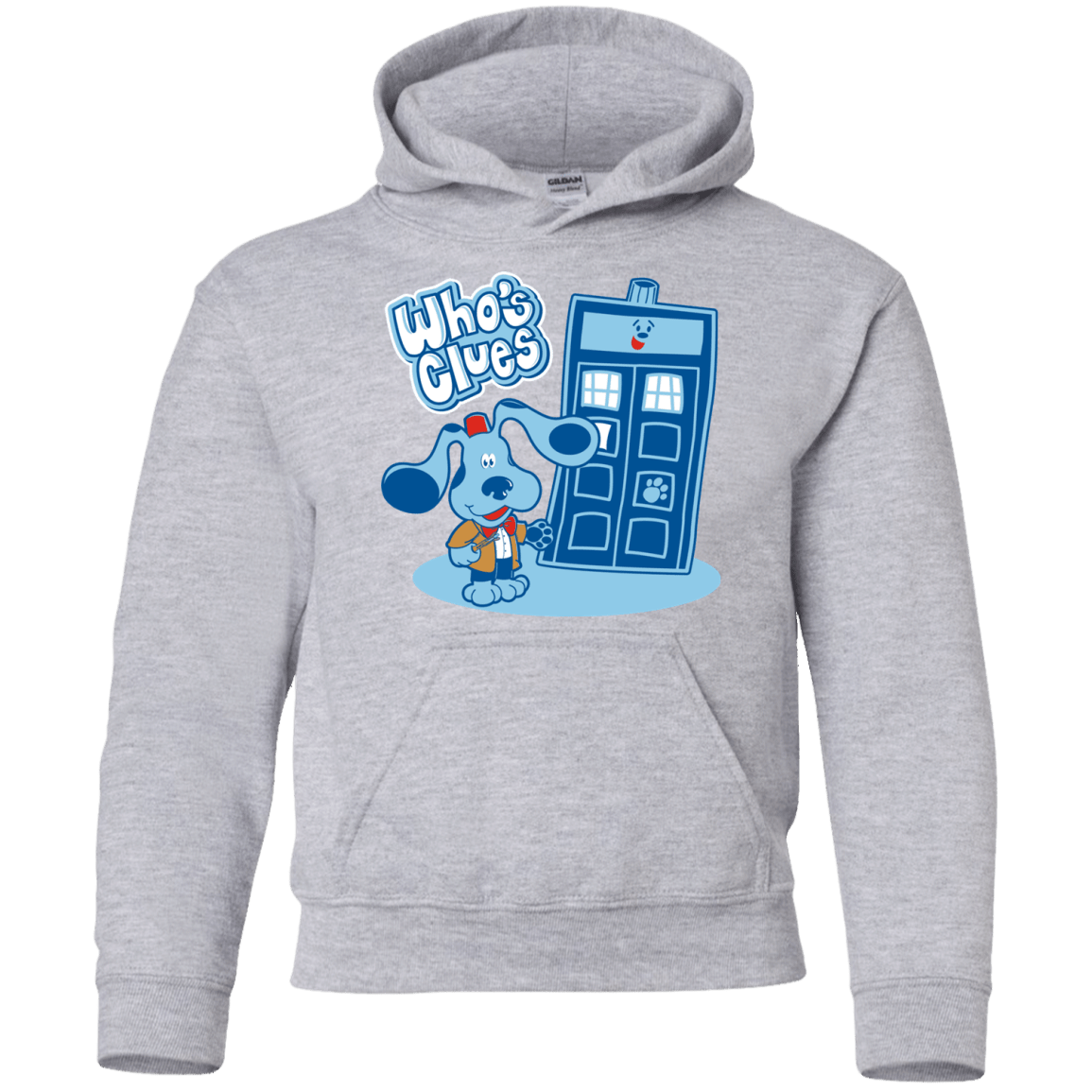 Sweatshirts Sport Grey / YS Who's Clues Youth Hoodie