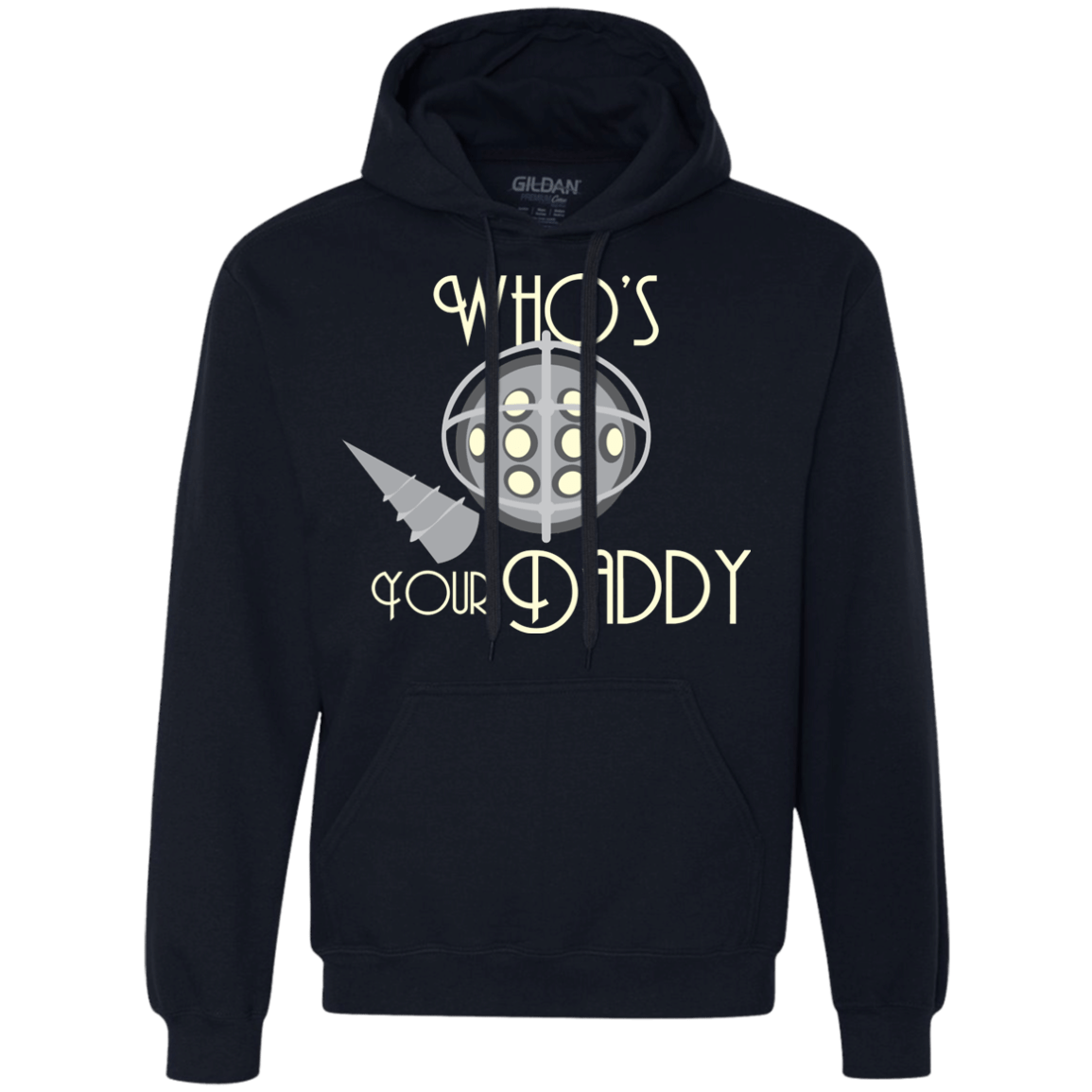 Sweatshirts Navy / S Who's Your Daddy Premium Fleece Hoodie