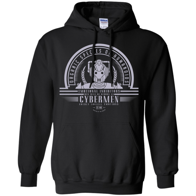 Sweatshirts Black / Small Who Villains Cybermen Pullover Hoodie