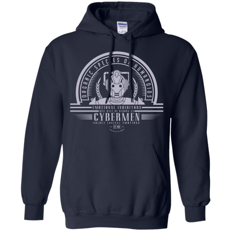 Sweatshirts Navy / Small Who Villains Cybermen Pullover Hoodie