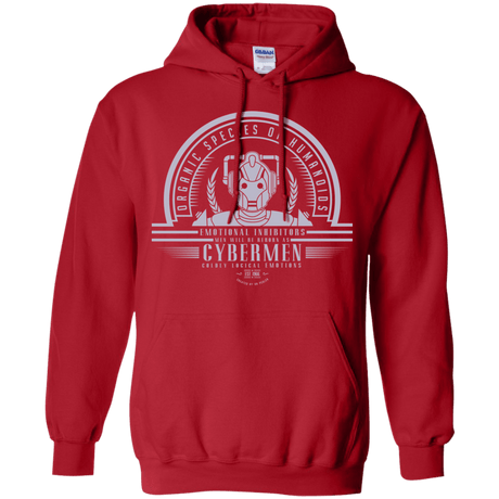 Sweatshirts Red / Small Who Villains Cybermen Pullover Hoodie