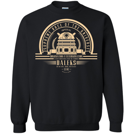 Sweatshirts Black / Small Who Villains Daleks Crewneck Sweatshirt