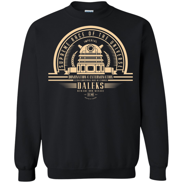 Sweatshirts Black / Small Who Villains Daleks Crewneck Sweatshirt