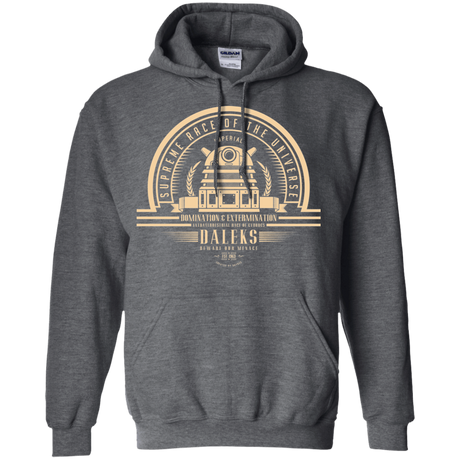 Sweatshirts Dark Heather / Small Who Villains Daleks Pullover Hoodie