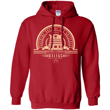 Sweatshirts Red / Small Who Villains Daleks Pullover Hoodie