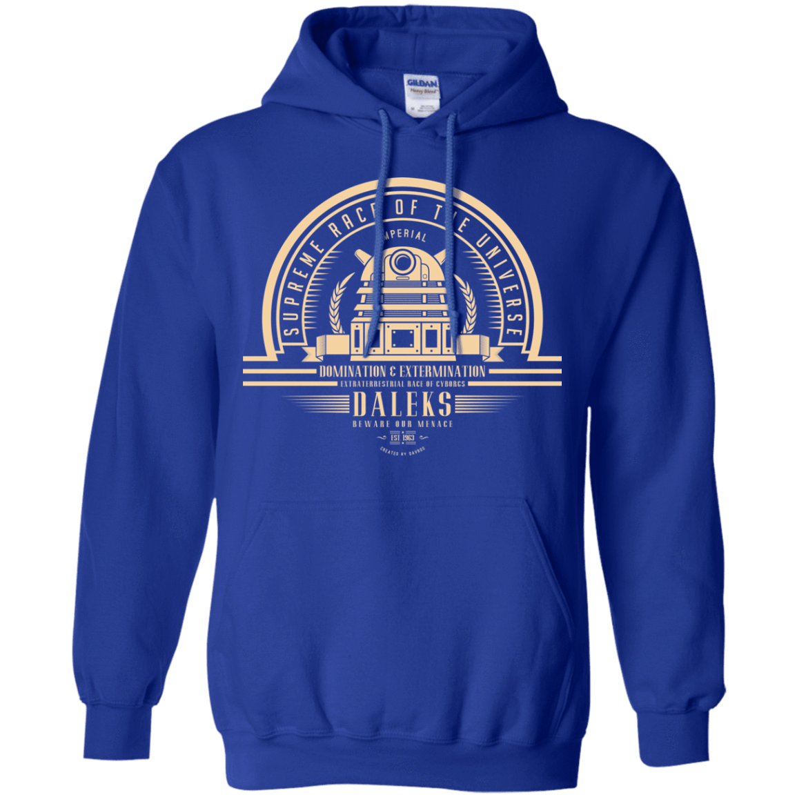 Sweatshirts Royal / Small Who Villains Daleks Pullover Hoodie