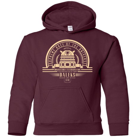 Sweatshirts Maroon / YS Who Villains Daleks Youth Hoodie