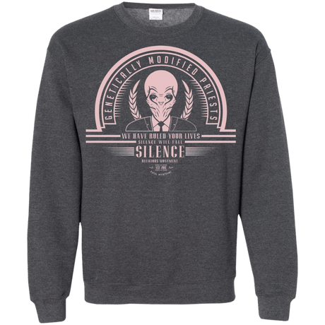 Sweatshirts Dark Heather / Small Who Villains Silence Crewneck Sweatshirt