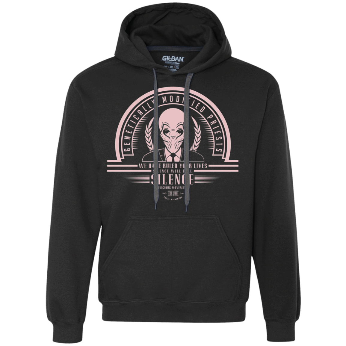 Sweatshirts Black / Small Who Villains Silence Premium Fleece Hoodie