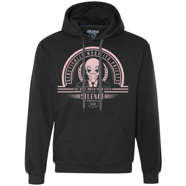 Sweatshirts Black / Small Who Villains Silence Premium Fleece Hoodie