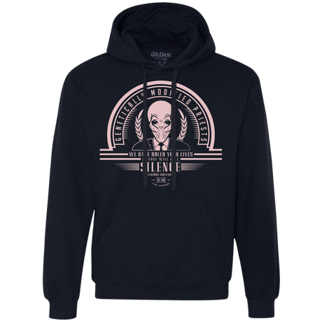 Sweatshirts Navy / Small Who Villains Silence Premium Fleece Hoodie