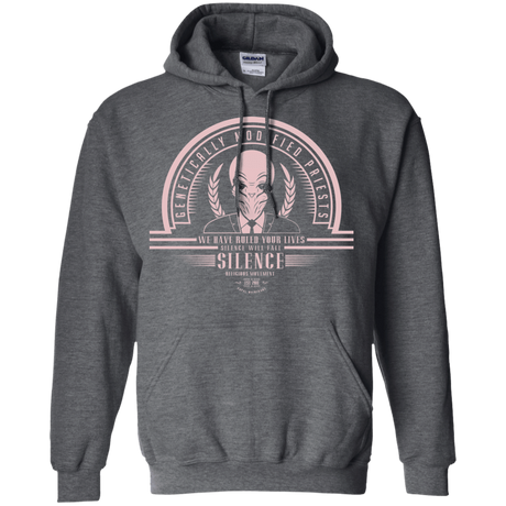 Sweatshirts Dark Heather / Small Who Villains Silence Pullover Hoodie