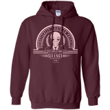 Sweatshirts Maroon / Small Who Villains Silence Pullover Hoodie