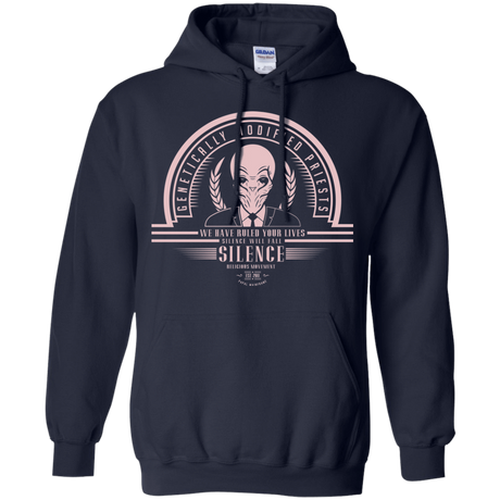 Sweatshirts Navy / Small Who Villains Silence Pullover Hoodie