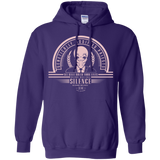 Sweatshirts Purple / Small Who Villains Silence Pullover Hoodie