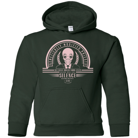 Sweatshirts Forest Green / YS Who Villains Silence Youth Hoodie