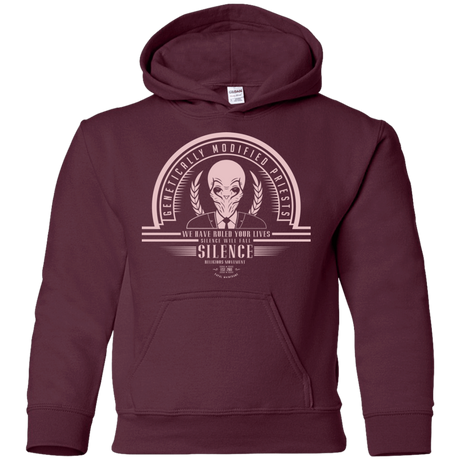 Sweatshirts Maroon / YS Who Villains Silence Youth Hoodie