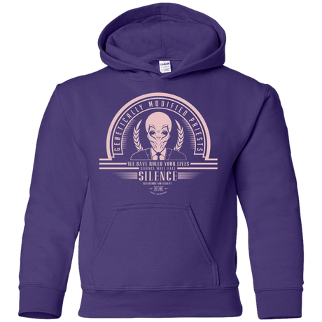 Sweatshirts Purple / YS Who Villains Silence Youth Hoodie