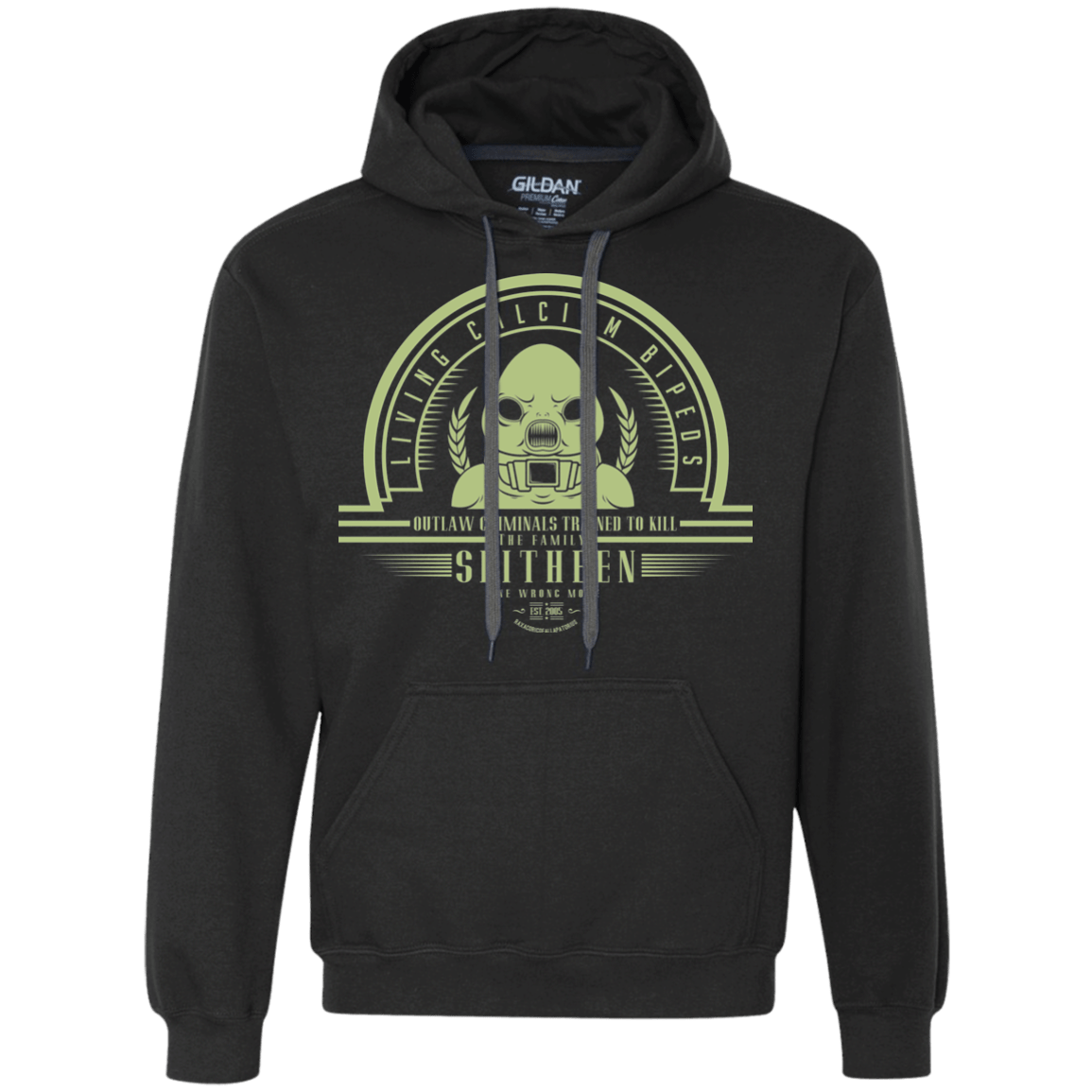 Sweatshirts Black / Small Who Villains Slitheen Premium Fleece Hoodie