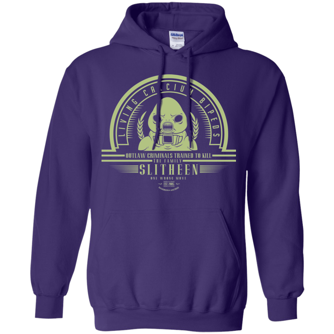 Sweatshirts Purple / Small Who Villains Slitheen Pullover Hoodie