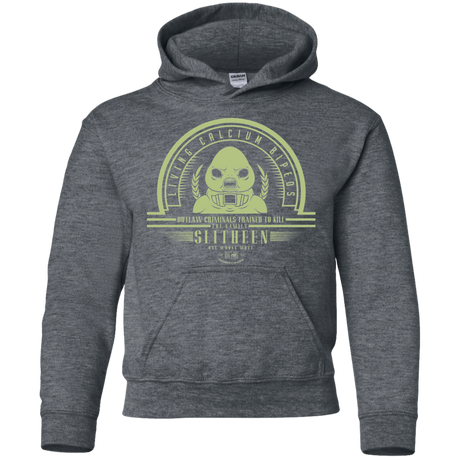 Sweatshirts Dark Heather / YS Who Villains Slitheen Youth Hoodie