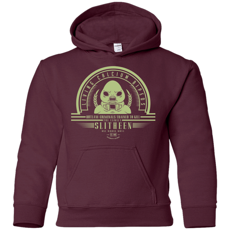 Sweatshirts Maroon / YS Who Villains Slitheen Youth Hoodie
