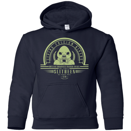 Sweatshirts Navy / YS Who Villains Slitheen Youth Hoodie
