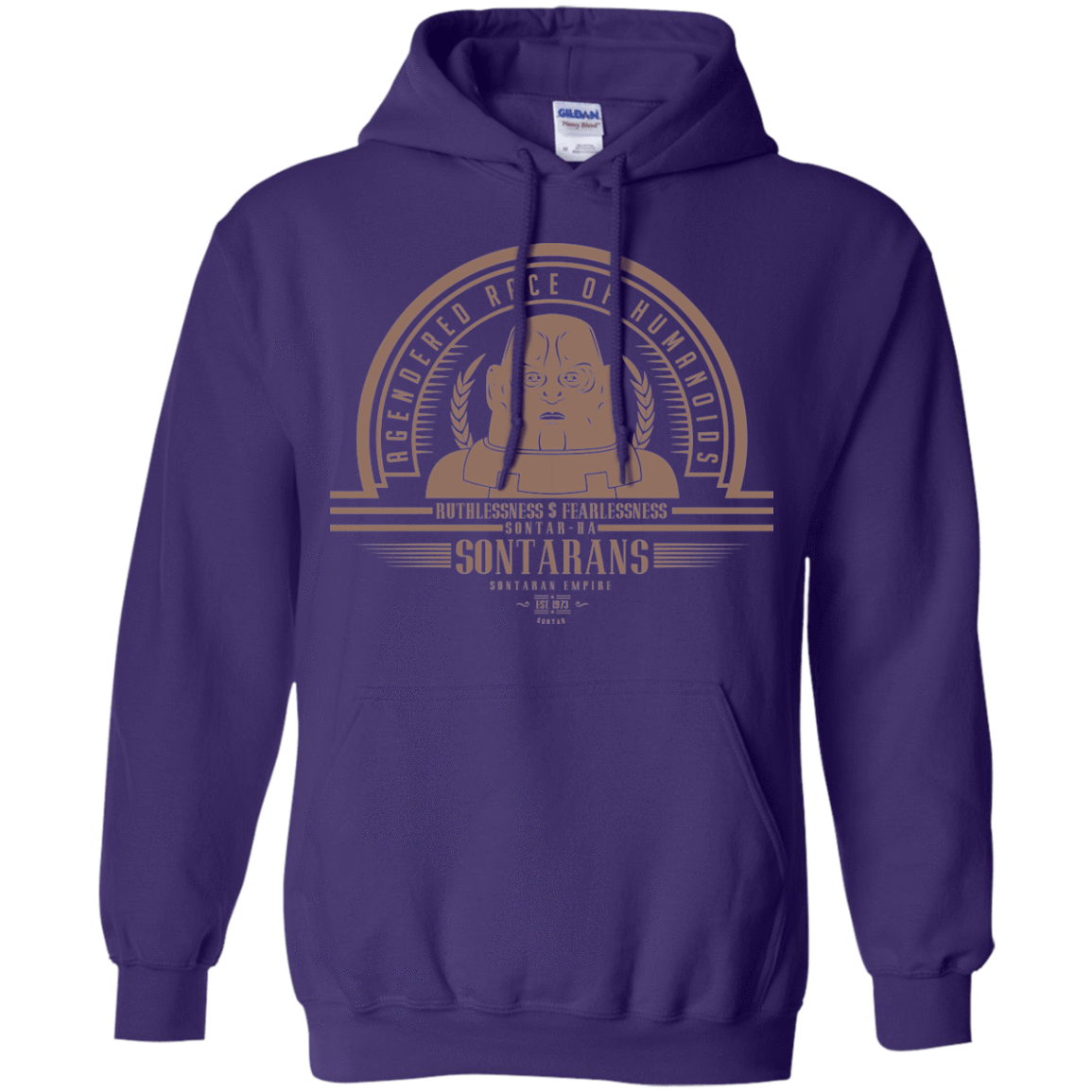 Sweatshirts Purple / Small Who Villains Sontarans Pullover Hoodie