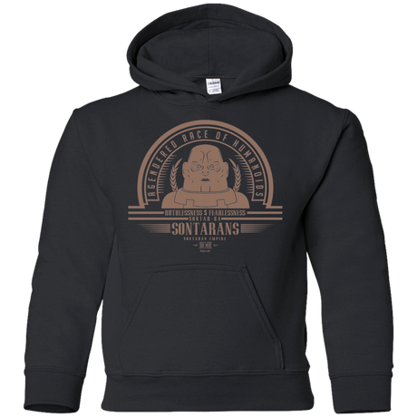 Sweatshirts Black / YS Who Villains Sontarans Youth Hoodie