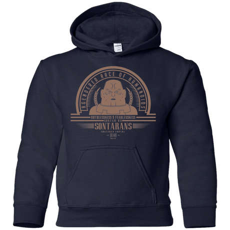 Sweatshirts Navy / YS Who Villains Sontarans Youth Hoodie