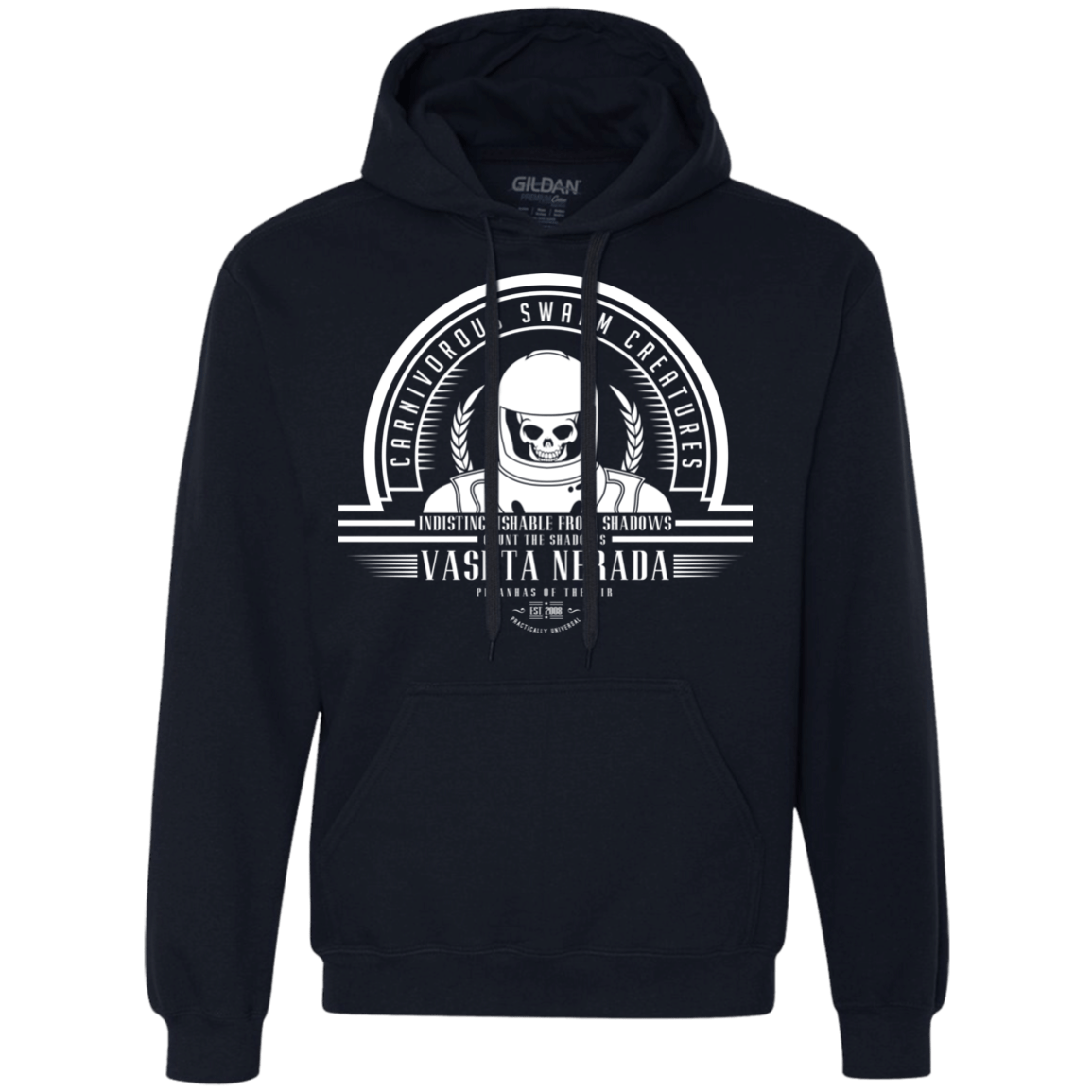 Sweatshirts Navy / Small Who Villains Vashta Nerada Premium Fleece Hoodie