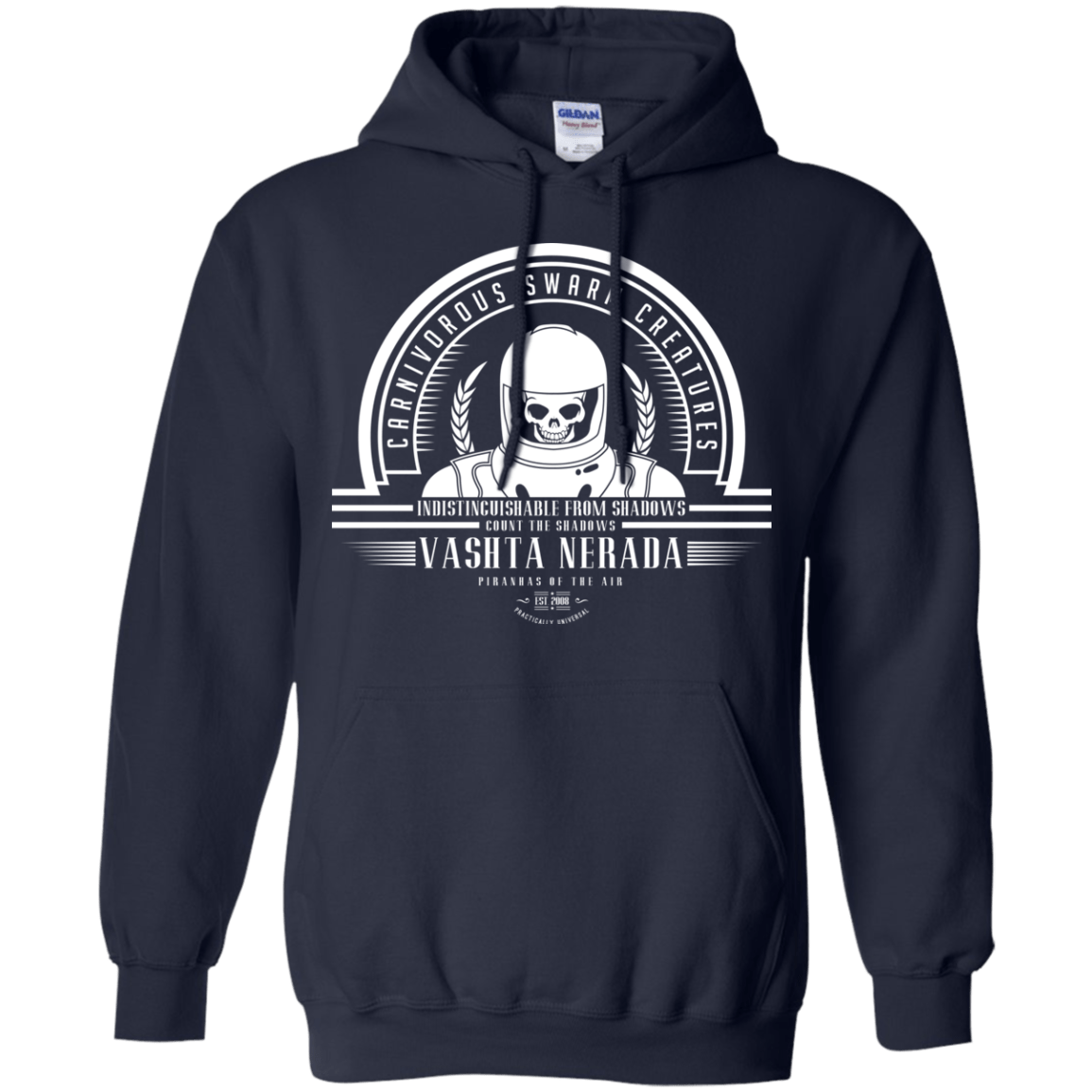 Sweatshirts Navy / Small Who Villains Vashta Nerada Pullover Hoodie