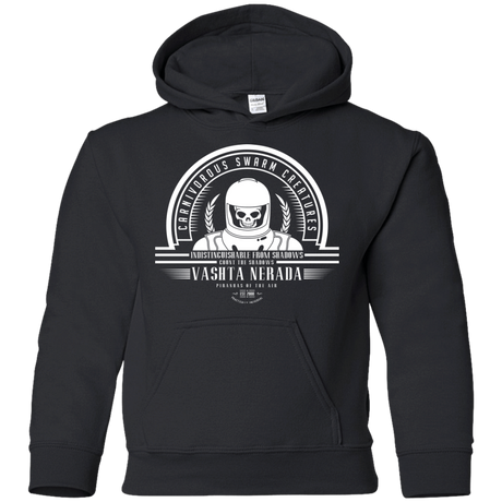 Sweatshirts Black / YS Who Villains Vashta Nerada Youth Hoodie