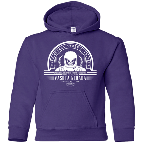 Sweatshirts Purple / YS Who Villains Vashta Nerada Youth Hoodie