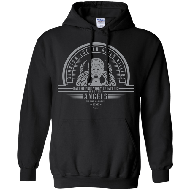 Sweatshirts Black / Small Who Villains Weeping Angels Pullover Hoodie