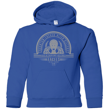 Sweatshirts Royal / YS Who Villains Weeping Angels Youth Hoodie
