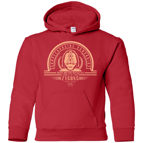 Sweatshirts Red / YS Who Villains Zygons Youth Hoodie