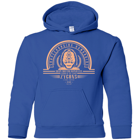 Sweatshirts Royal / YS Who Villains Zygons Youth Hoodie