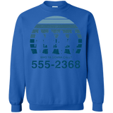 Sweatshirts Royal / Small Who Ya Gonna Call Crewneck Sweatshirt