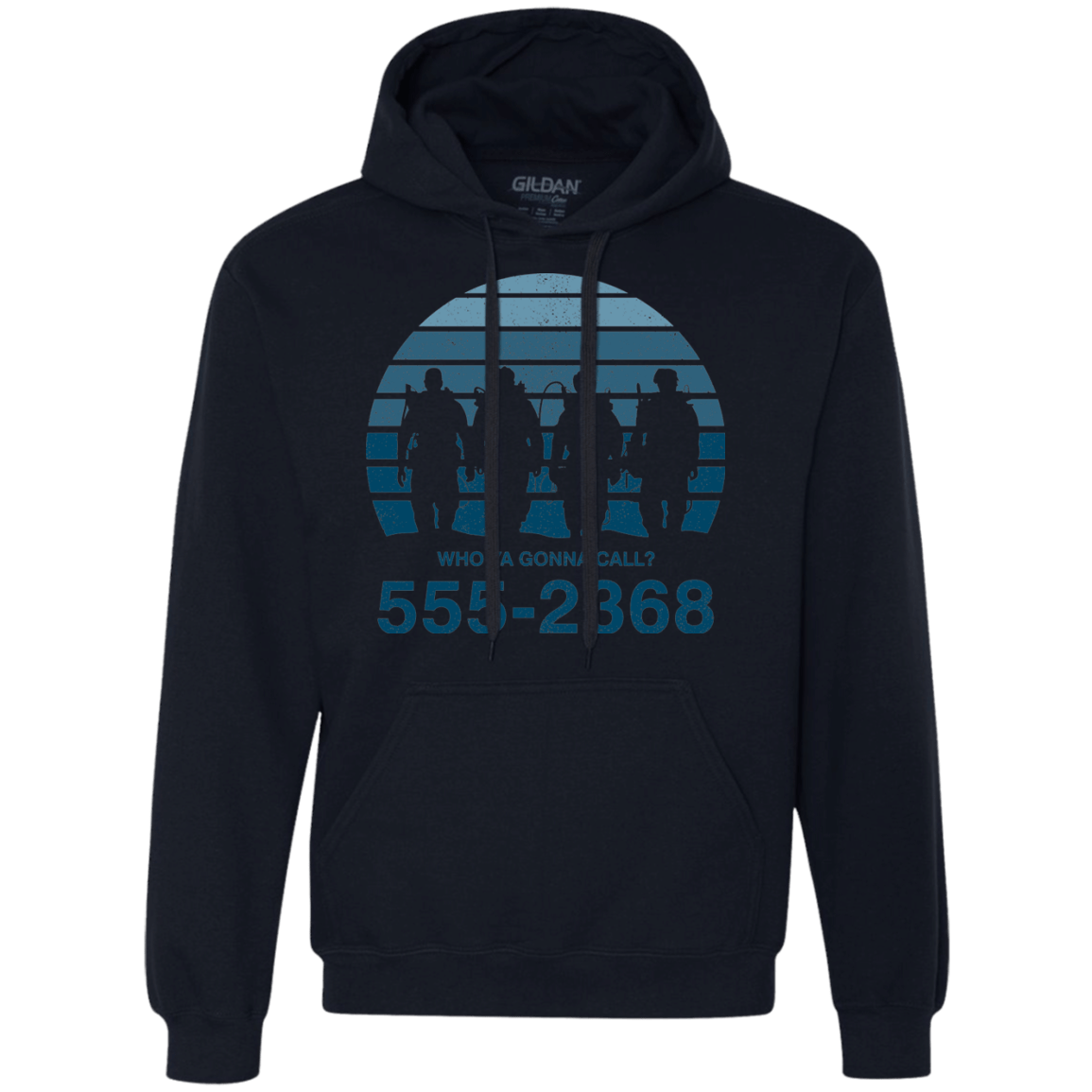 Sweatshirts Navy / Small Who Ya Gonna Call Premium Fleece Hoodie