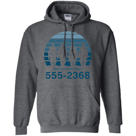 Sweatshirts Dark Heather / Small Who Ya Gonna Call Pullover Hoodie