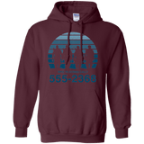 Sweatshirts Maroon / Small Who Ya Gonna Call Pullover Hoodie