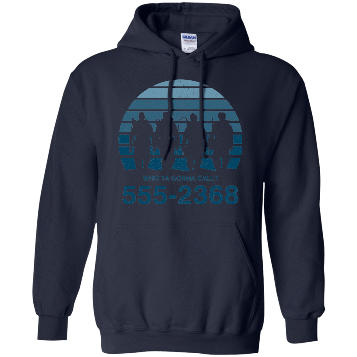 Sweatshirts Navy / Small Who Ya Gonna Call Pullover Hoodie