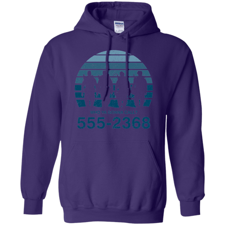 Sweatshirts Purple / Small Who Ya Gonna Call Pullover Hoodie